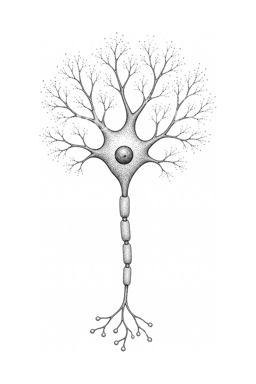 Tetování neuronového dendritického stromu