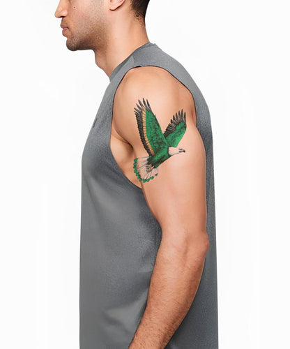 Conception de tatouage Aigle en plein vol du Nigeria