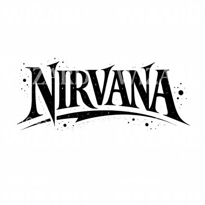 Nirvana Logo Tattoo Design