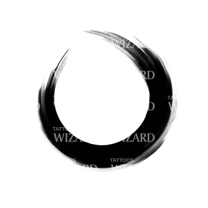 Enso Circle Tattoo Design