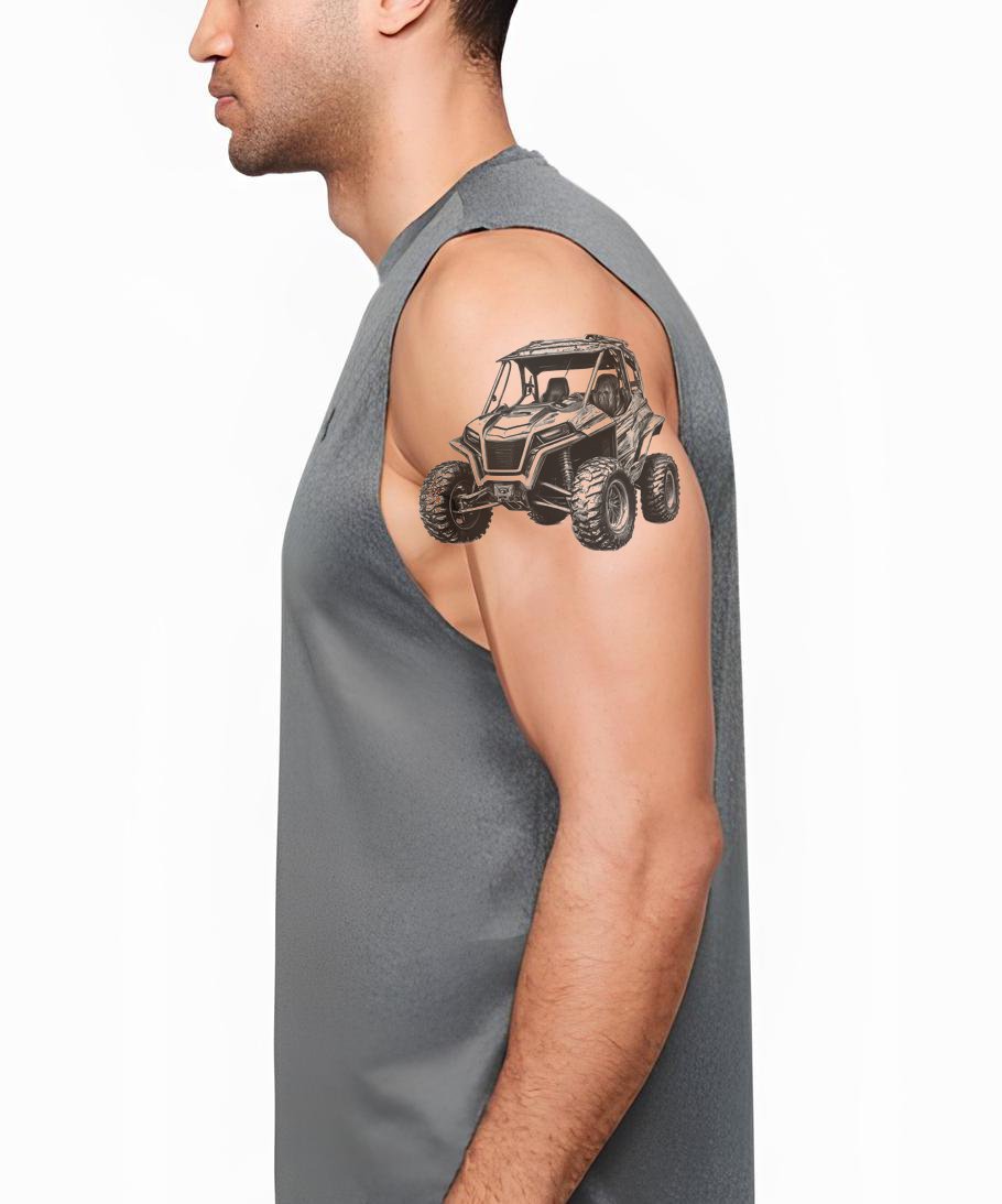 Off-road Odessy UTV Tattoo Design