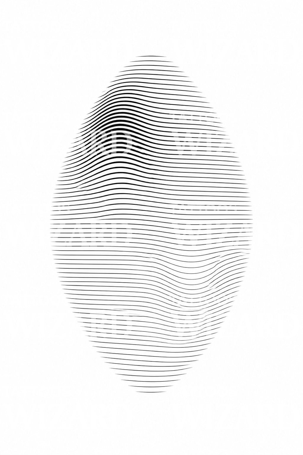 Op Art Wave Field-tatoveringsdesign