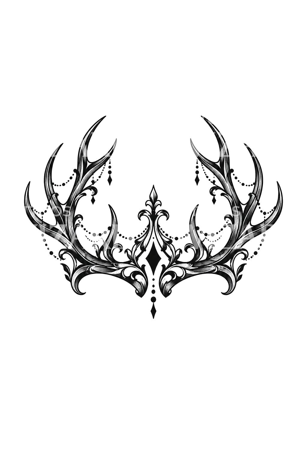 Gevirkrone Tattoo Design