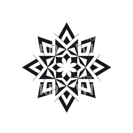 Cute Mandala Tattoo Design