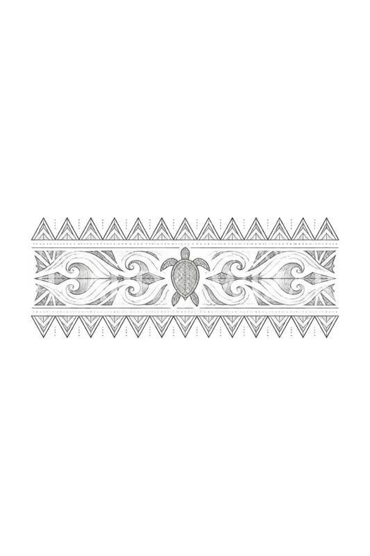 cs Polynesian Shark Tooth Band Tattoo Idea