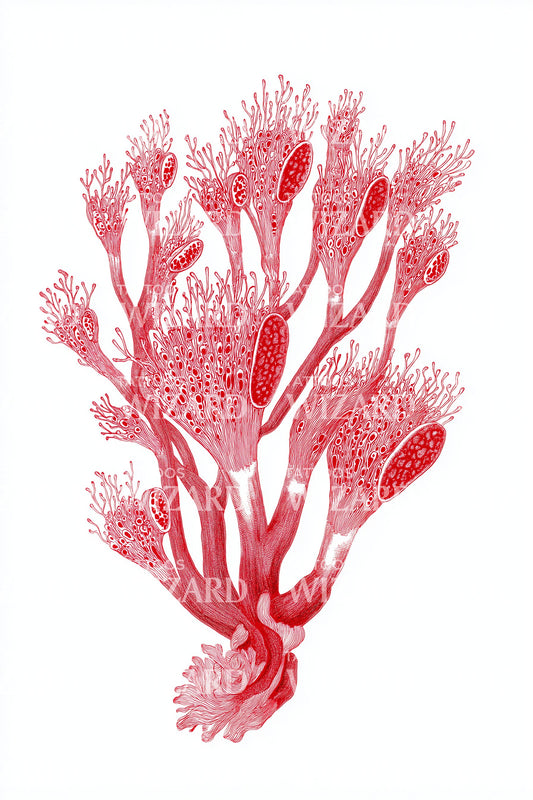 Red Sea Fan Coral Tattoo Idea