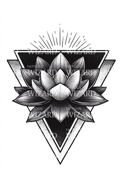 Rooted Plant Study Tattoo Illustration