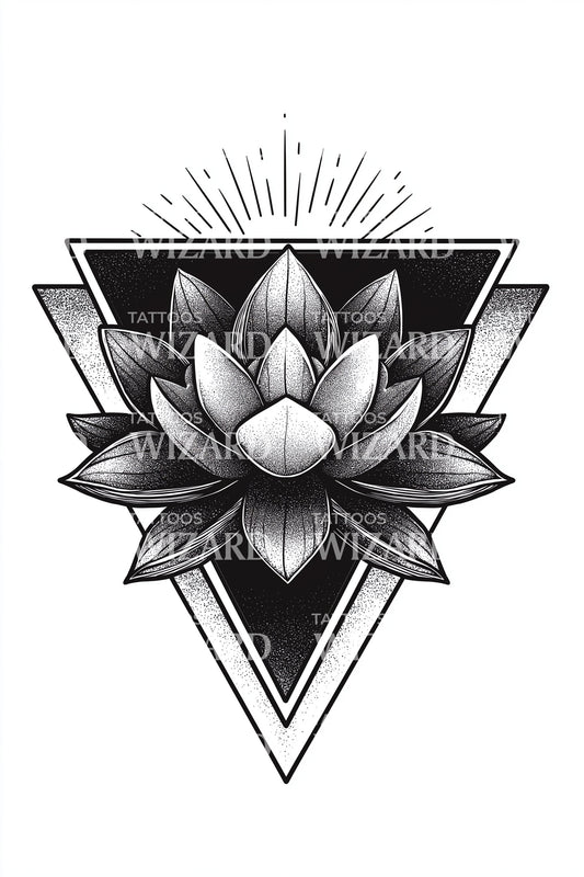 Rooted Plant Study Tattoo Illustration