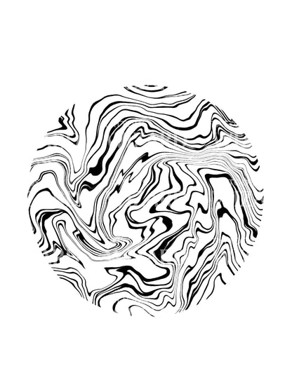 Realms of Resonance Abstract Tattoo Design