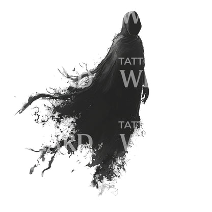 Harry Potter Dementor Tattoo Design