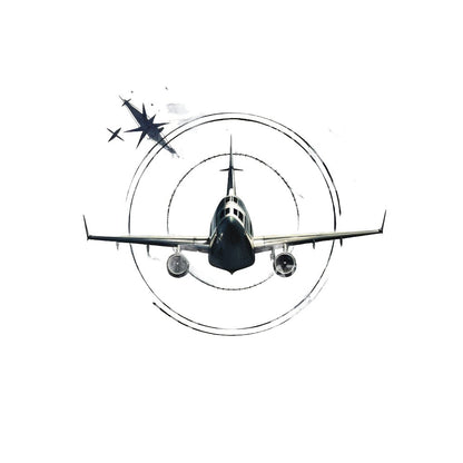 Military Plane Tattoo Design