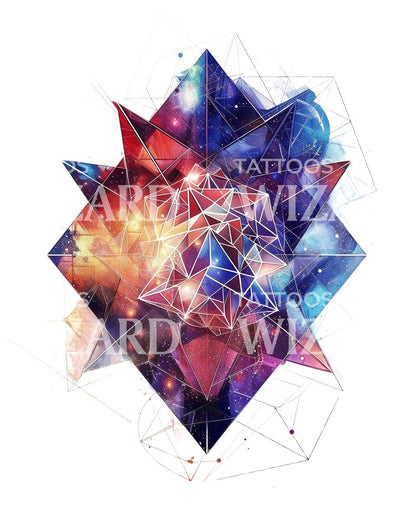 Sacred Geometry Tattoo Design