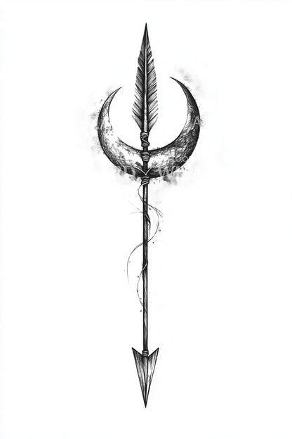 Heilig Speer Symbool Tattoo Idee