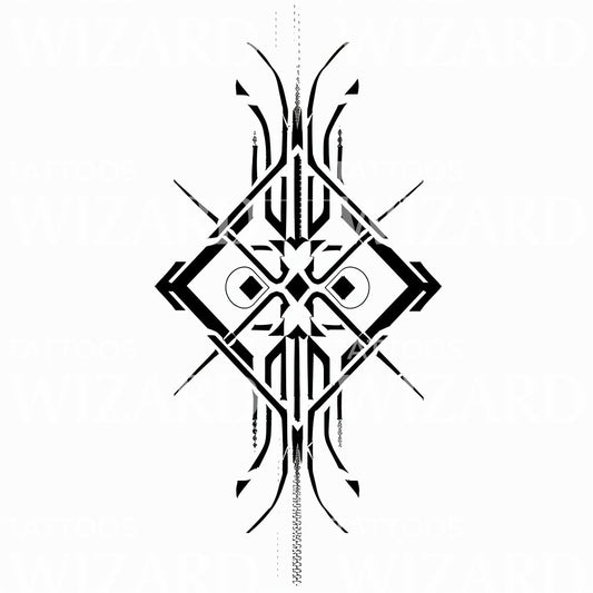 Sacred Symbol Tattoo Design