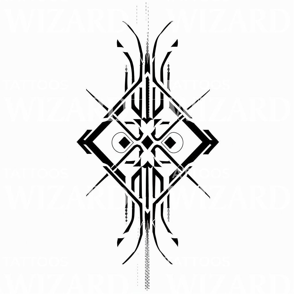 Sacred Symbol Tattoo Design