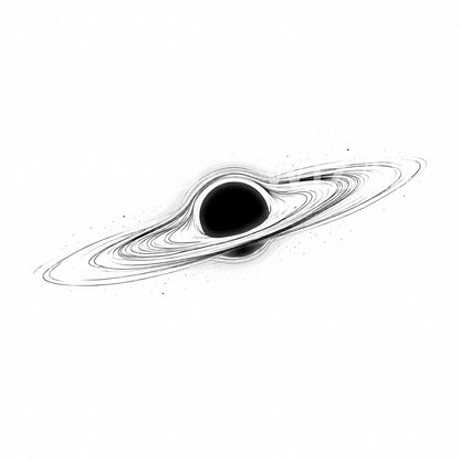 Saturn Rings Tattoo Design