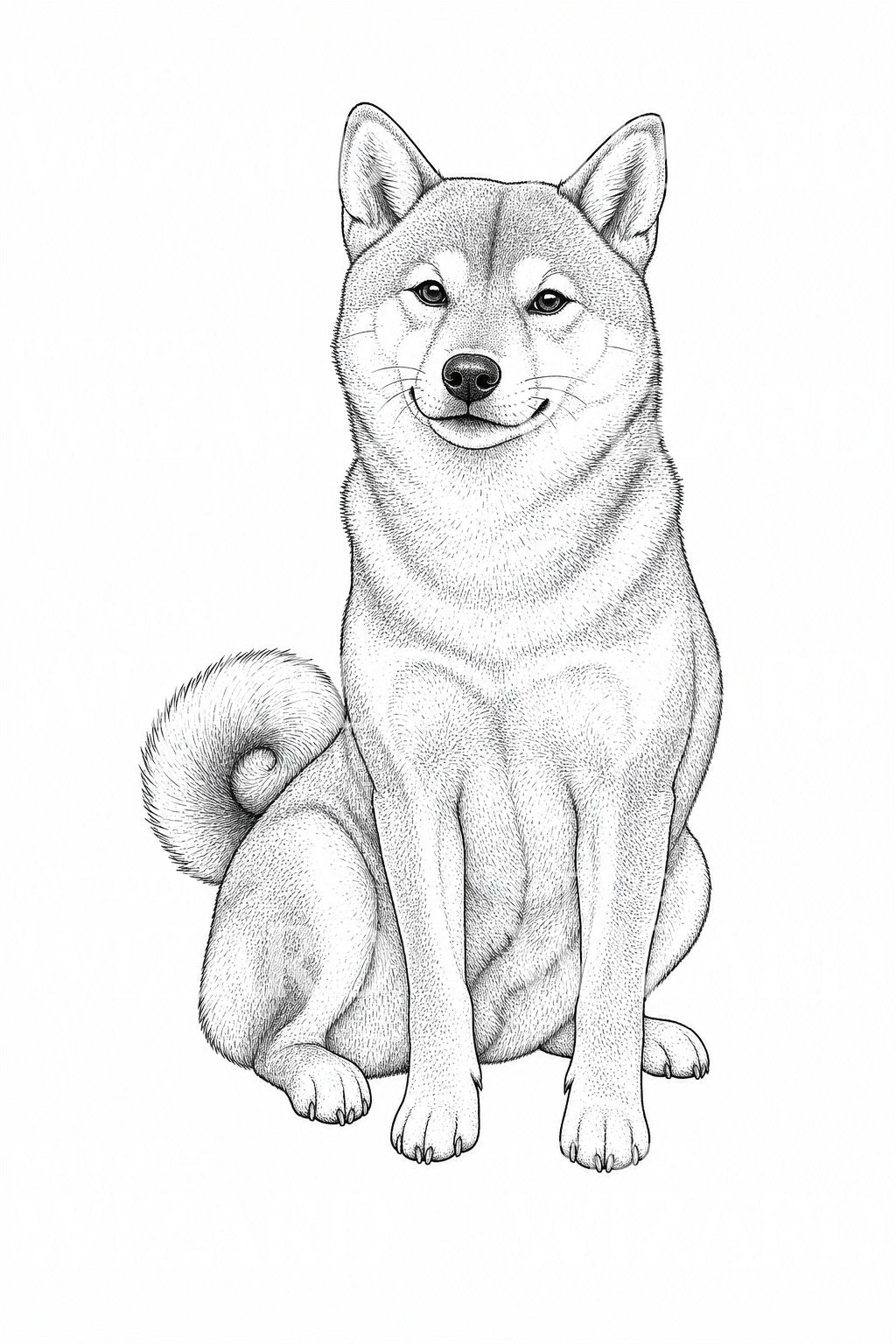Nápad na tetování Shiba Inu