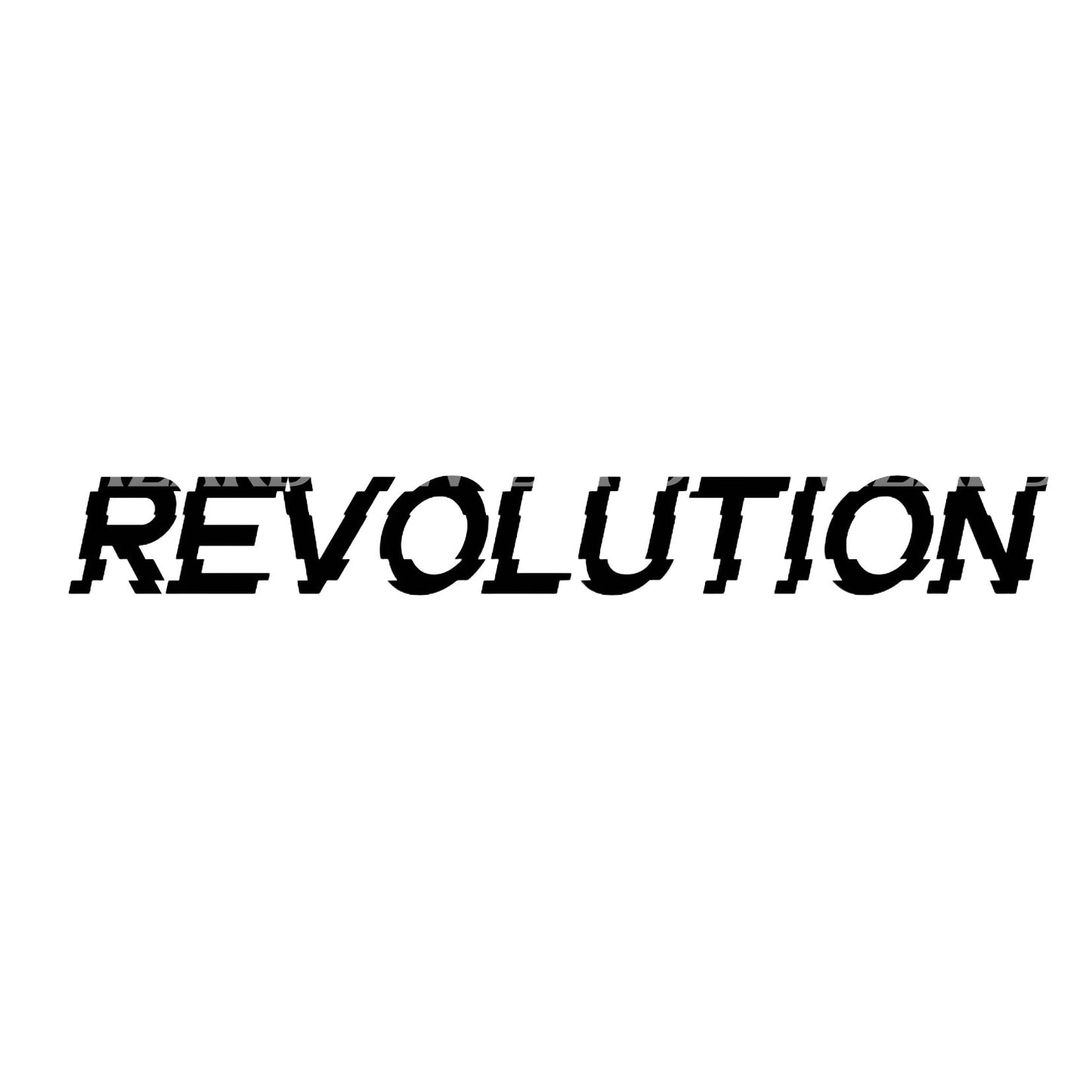 Revolution Matrix Inspired Glitch Tattoo Design