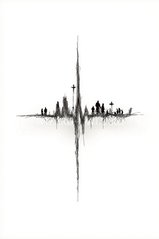 Skyline Soundwave Tattoo Idea