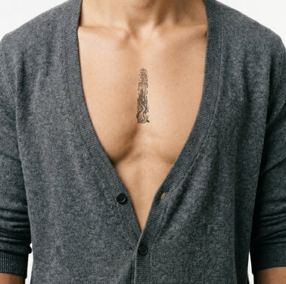 Salyangoz Fener Yolu Dövme Tasarımı