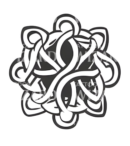 Idea di Tatuaggio del Simbolo del Mostro di Spaghetti