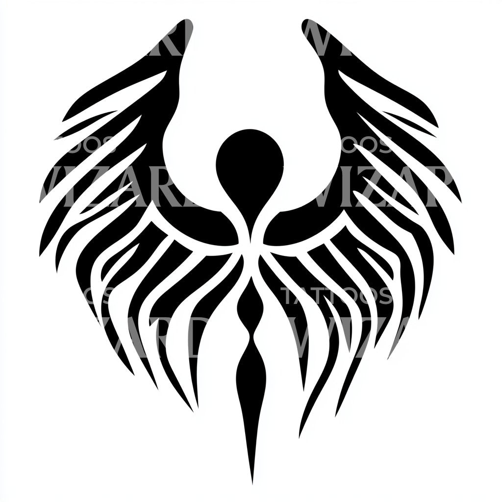 Spiritual Ascension Glyph Tattoo Design – Tattoos Wizard Designs