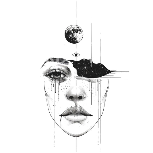 Spiritual Consciousness Tattoo Design