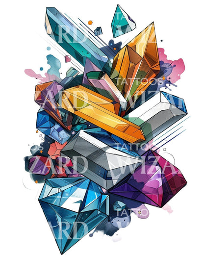 Spiritual Geometry Tattoo Design
