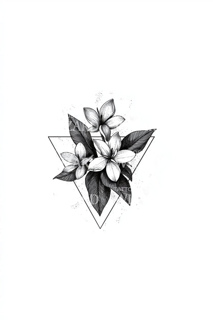 Starframe Jasmin Cluster Tattoo Design