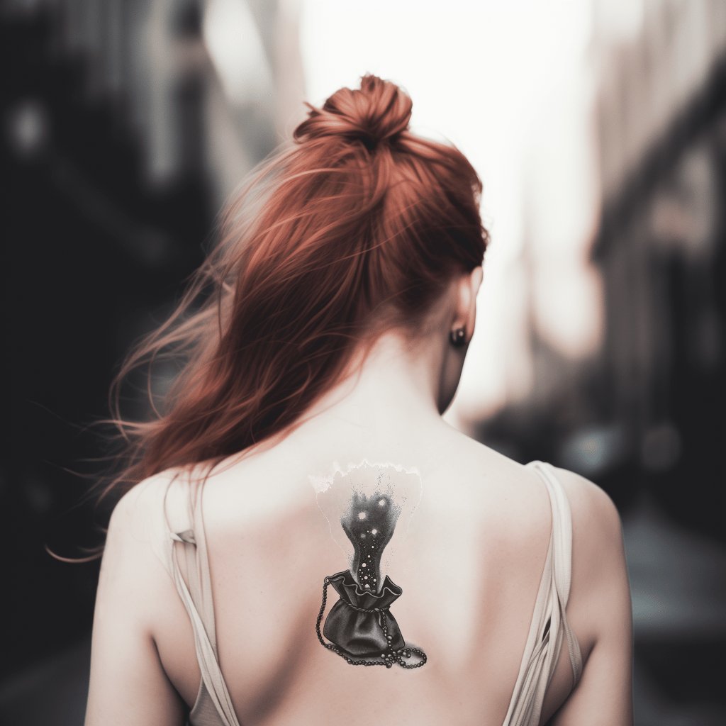 Starlit Magic Pouch Tattoo Design