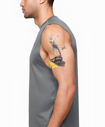 Sunny Smoke Engine Tattoo Idea