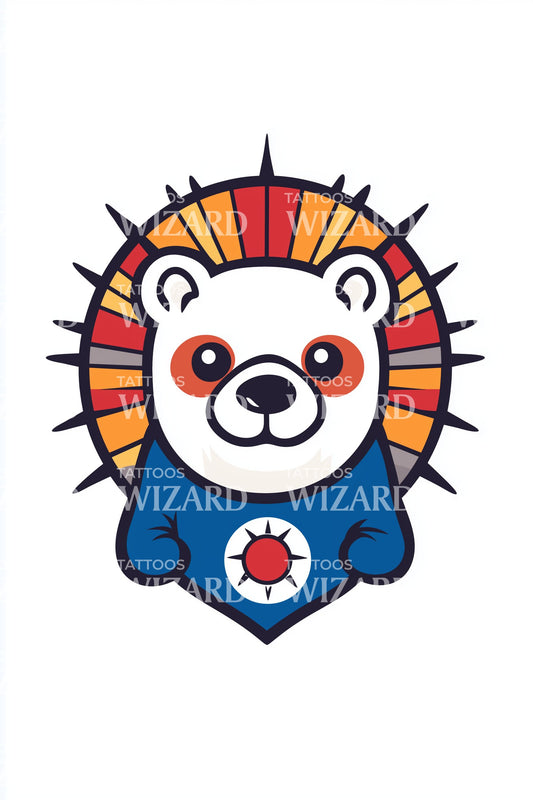 Taiwan Formosan Beer Badge Tatoeage Ontwerp