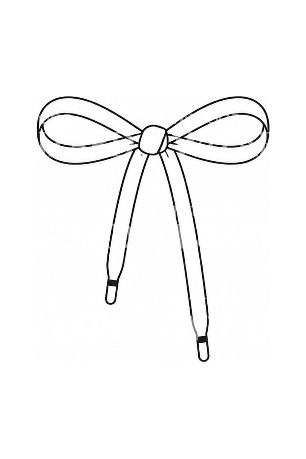 Tied Shoelace Bow Tattoo Idea