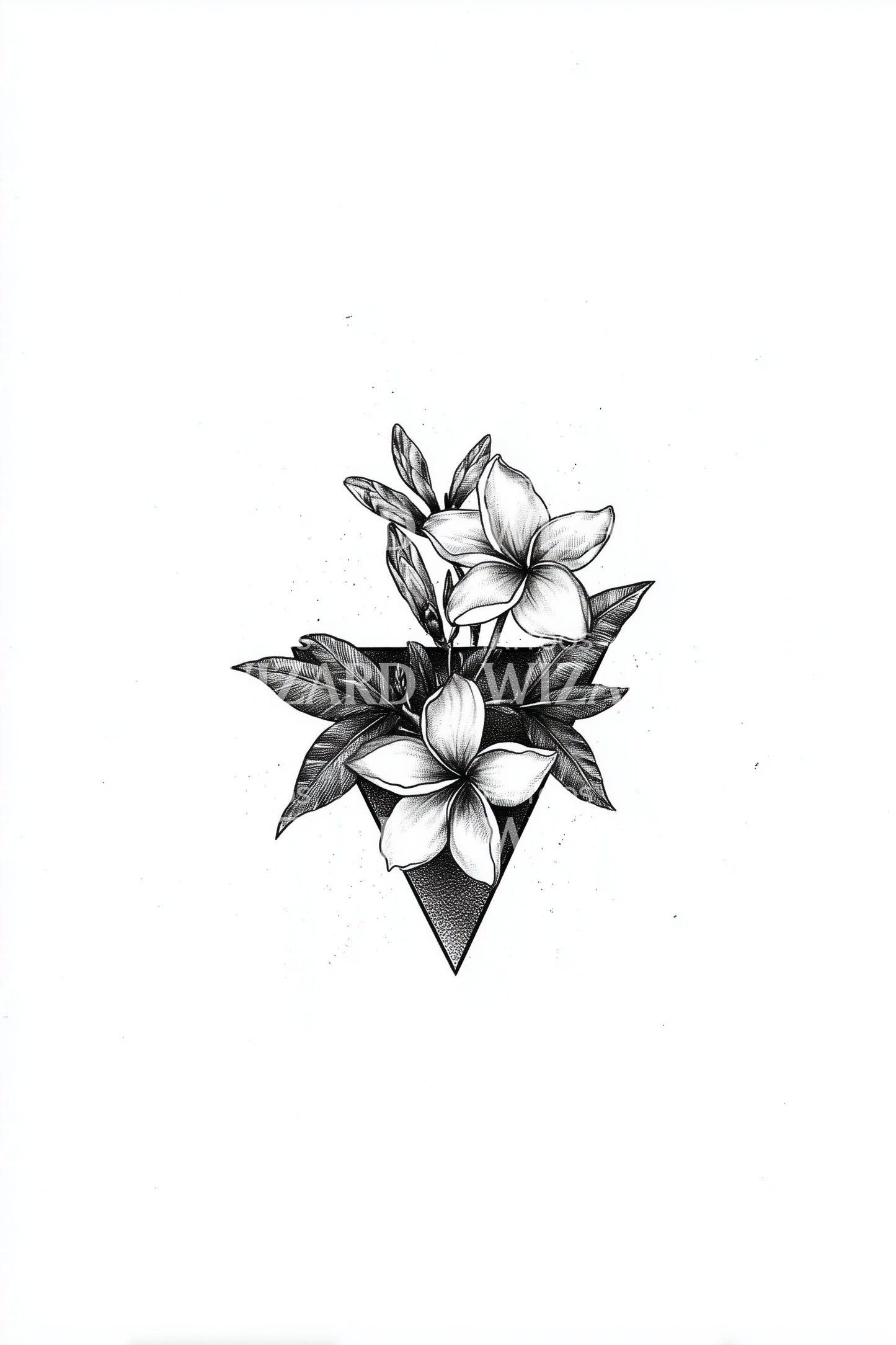 Tiny Jasmine Cluster Tattoo Idea