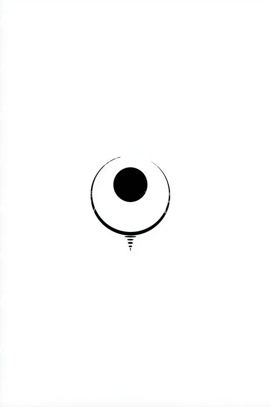 Tiny Planetary Dot Tattoo Idea
