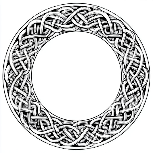 Traditional Gaelic Celtic Knot Tattoo Design