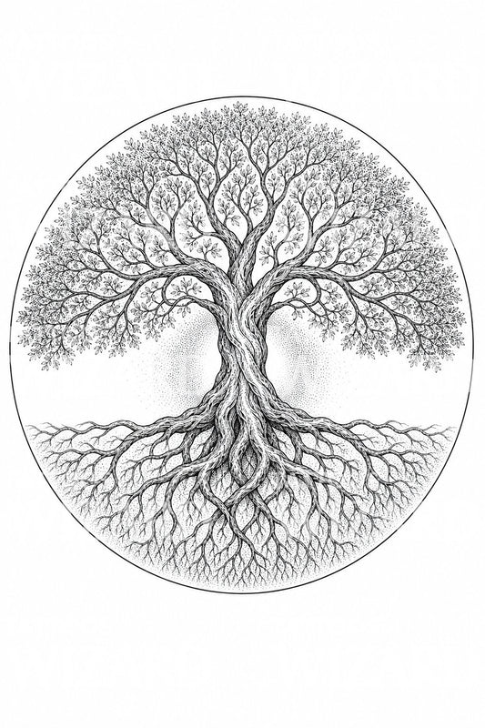 Lebensbaum Tattoo-Design