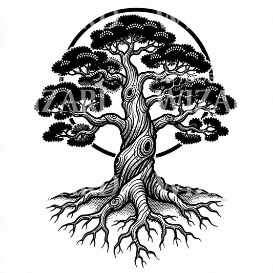 Tree of Life Tattoo Design