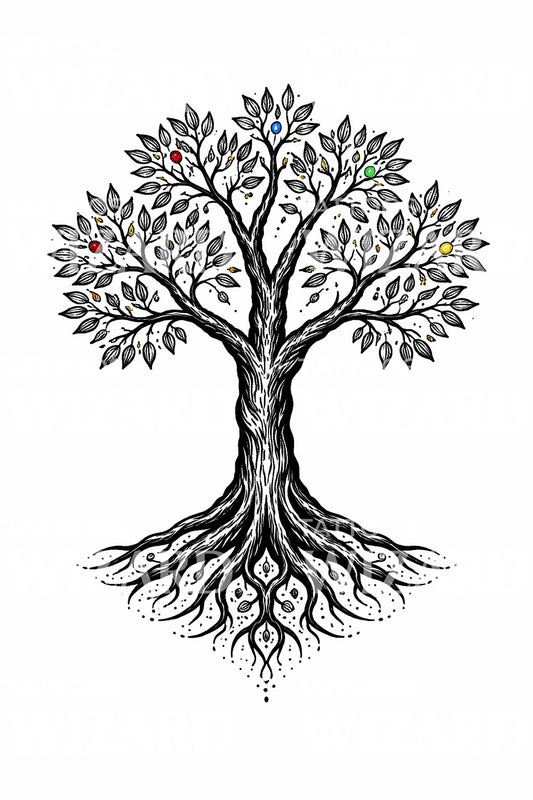 Tree of Life Tattoo Design