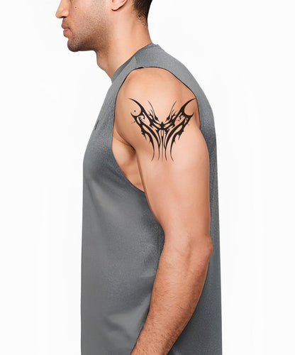 Manly Tribal Pattern for the Arm Flash Tattoo