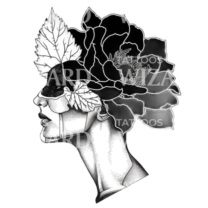 Tribute for a Mother Tattoo Design