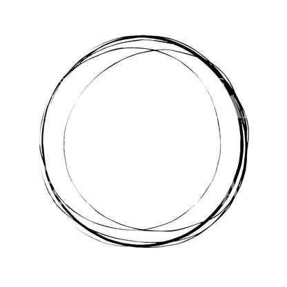 Minimalist Enso Circle Tattoo Design