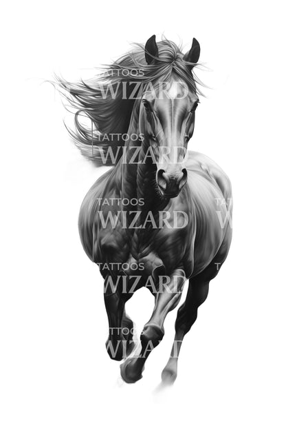 War Horse Tattoo Design