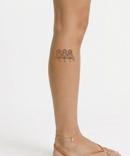 Tatouage des trois singes sages