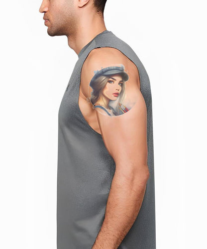 Tattoo-Idee „Gemalte Schönheit“