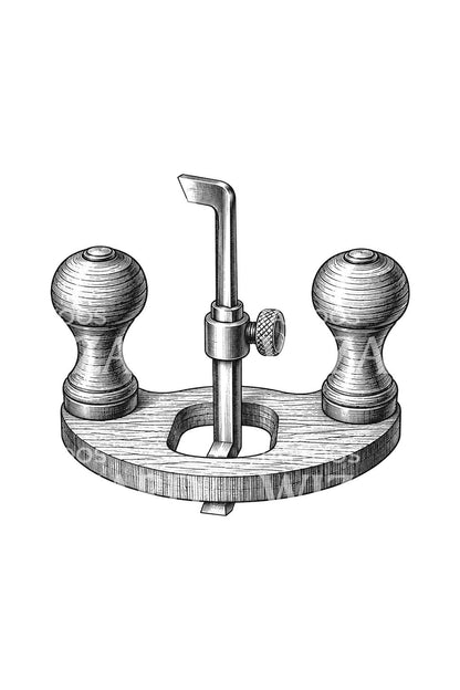 Woodworkers Router Plane Tattoo Idea