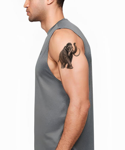 Woolly Mammoth Tattoo Design