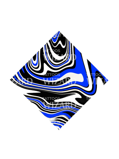 Realms of Resonance Abstract Tattoo Design