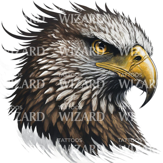 Conception de tatouage d'aigle aviaire Apex
