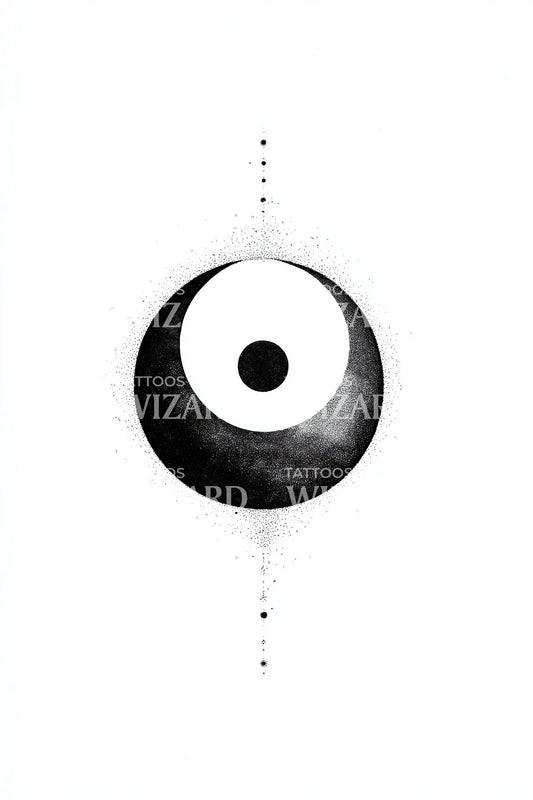 Idea tatuaggio Zen Yin Yang